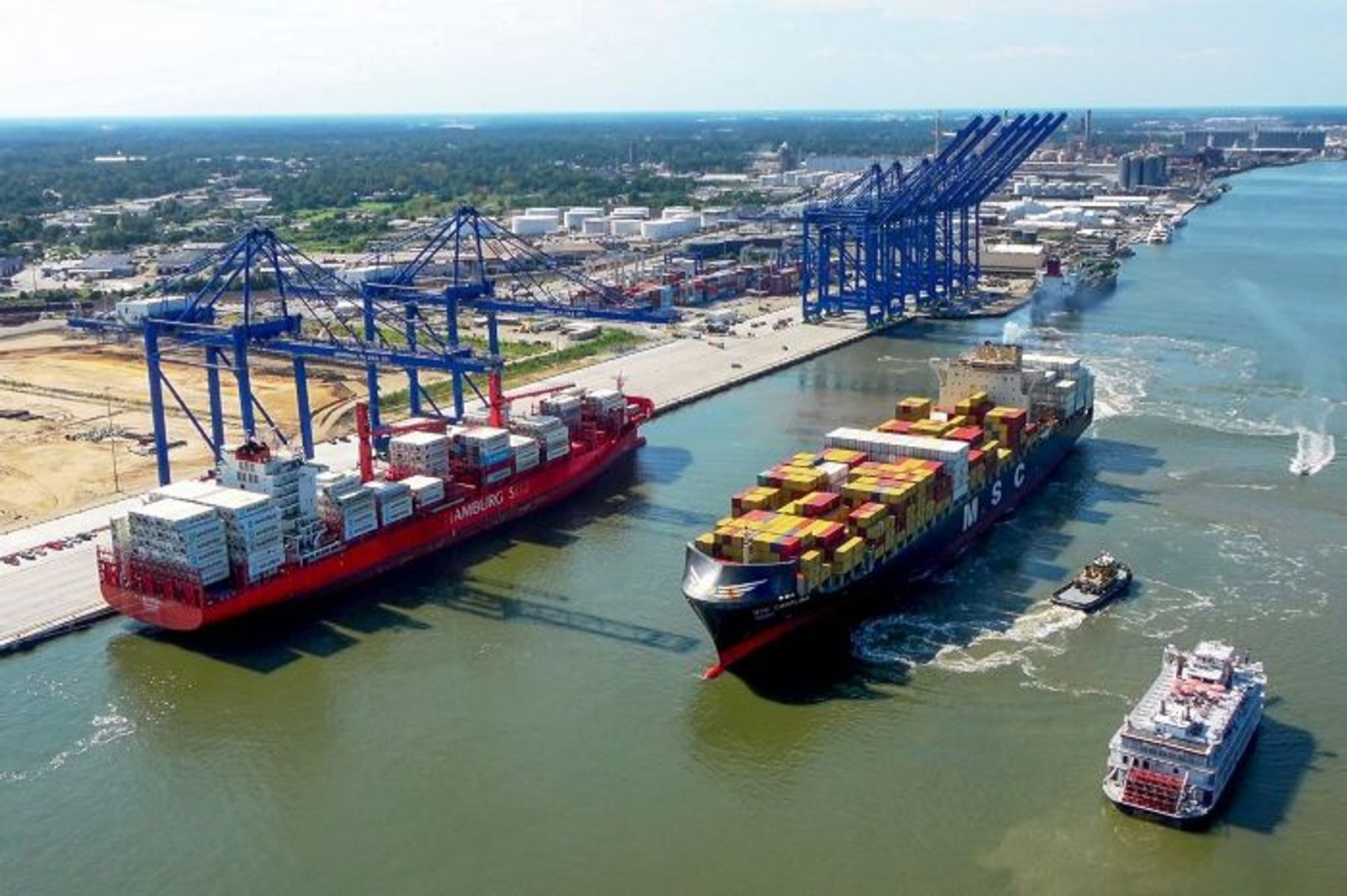 Savannah’s Ocean Terminal ready for large ships as upgrade work continues